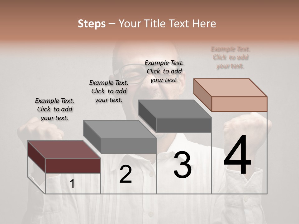 Gesture Man Business PowerPoint Template