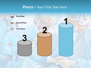 Girl Operating Healthcare PowerPoint Template