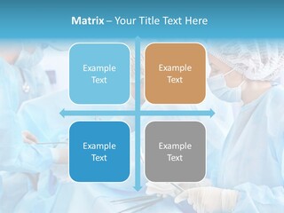 Girl Operating Healthcare PowerPoint Template