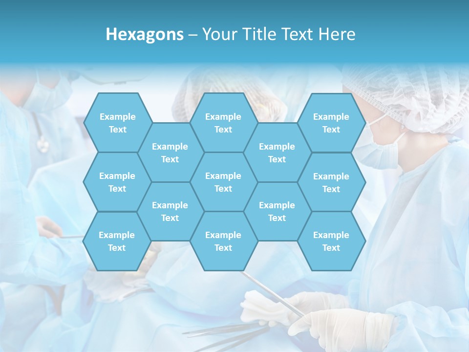 Girl Operating Healthcare PowerPoint Template