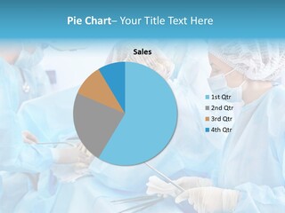 Girl Operating Healthcare PowerPoint Template