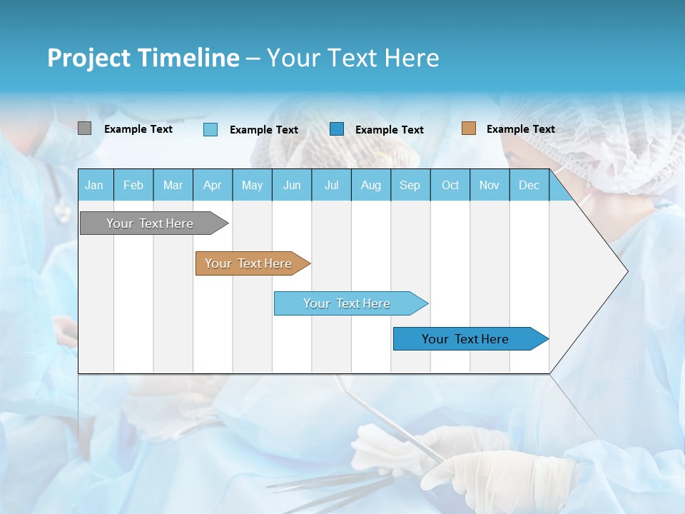 Girl Operating Healthcare PowerPoint Template
