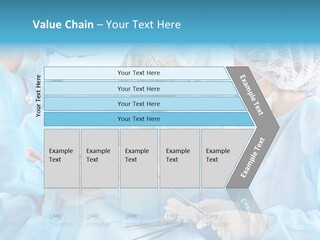 Girl Operating Healthcare PowerPoint Template