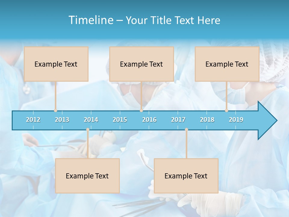 Girl Operating Healthcare PowerPoint Template