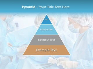 Girl Operating Healthcare PowerPoint Template