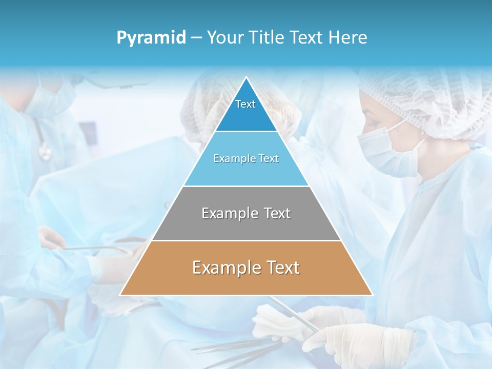 Girl Operating Healthcare PowerPoint Template