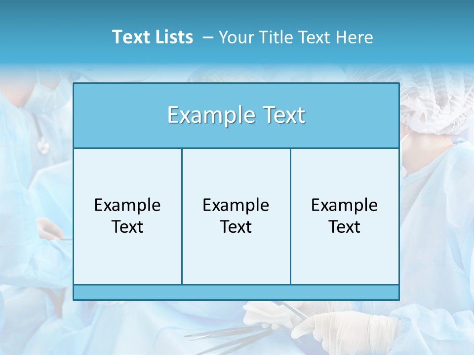 Girl Operating Healthcare PowerPoint Template