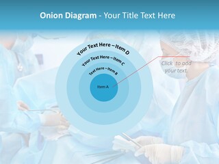 Girl Operating Healthcare PowerPoint Template