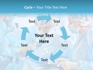 Girl Operating Healthcare PowerPoint Template