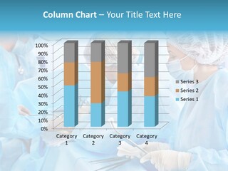 Girl Operating Healthcare PowerPoint Template