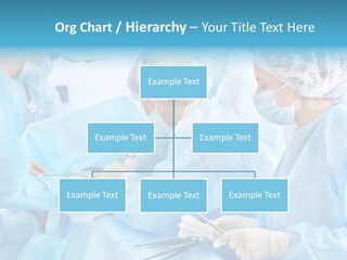 Girl Operating Healthcare PowerPoint Template