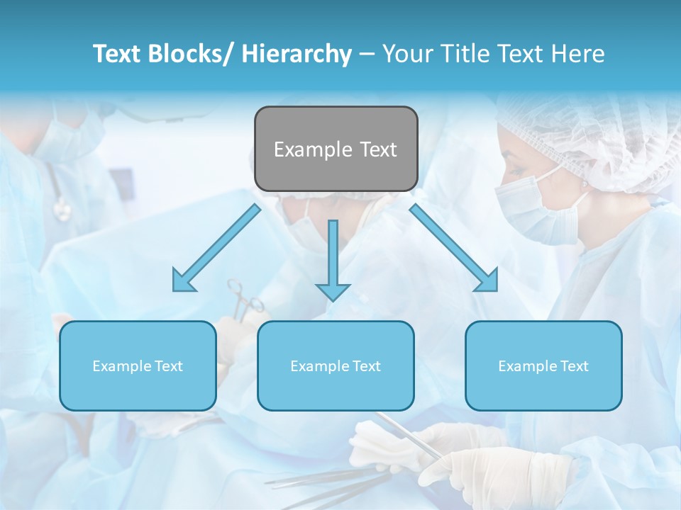 Girl Operating Healthcare PowerPoint Template
