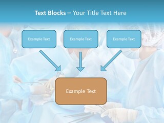 Girl Operating Healthcare PowerPoint Template
