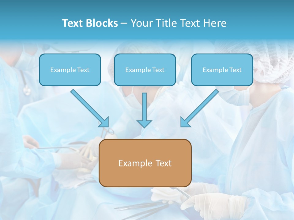 Girl Operating Healthcare PowerPoint Template
