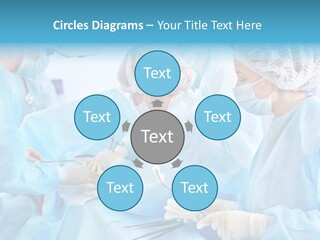 Girl Operating Healthcare PowerPoint Template