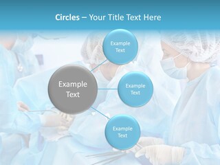 Girl Operating Healthcare PowerPoint Template