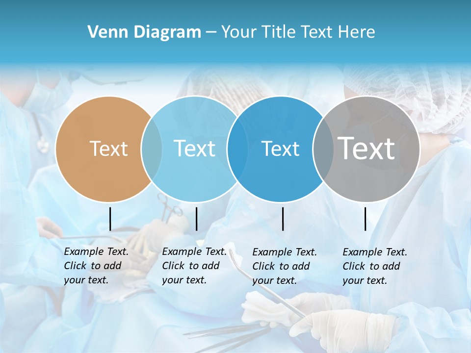Girl Operating Healthcare PowerPoint Template