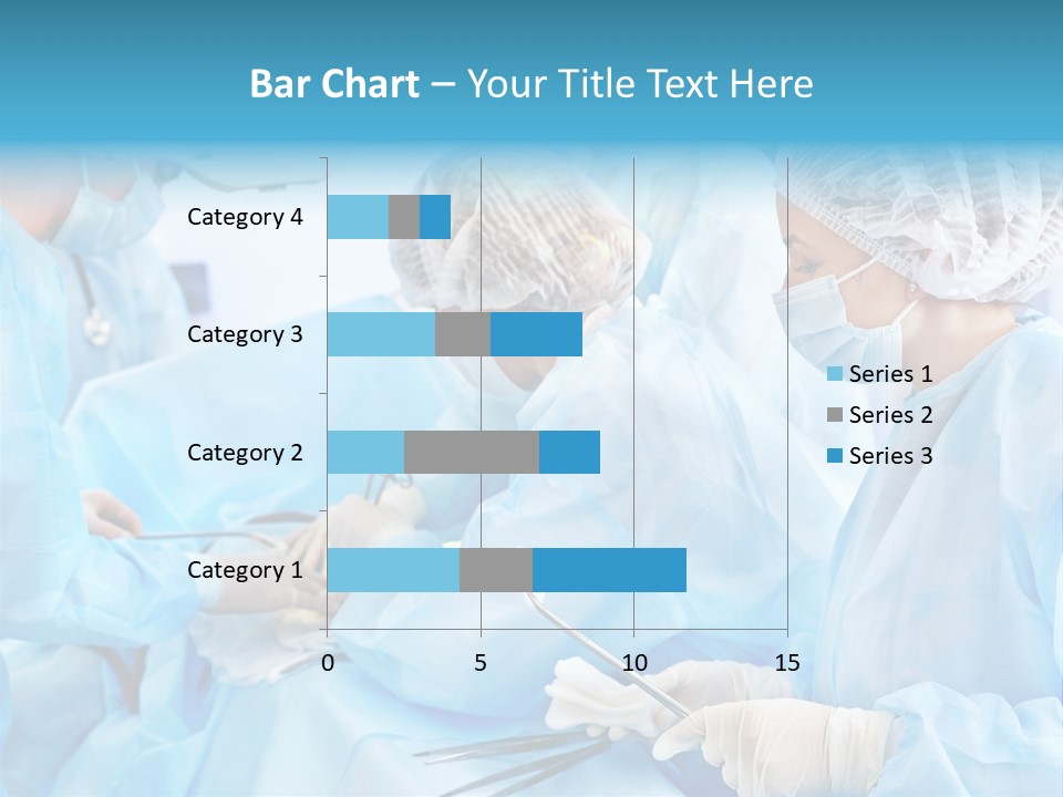 Girl Operating Healthcare PowerPoint Template