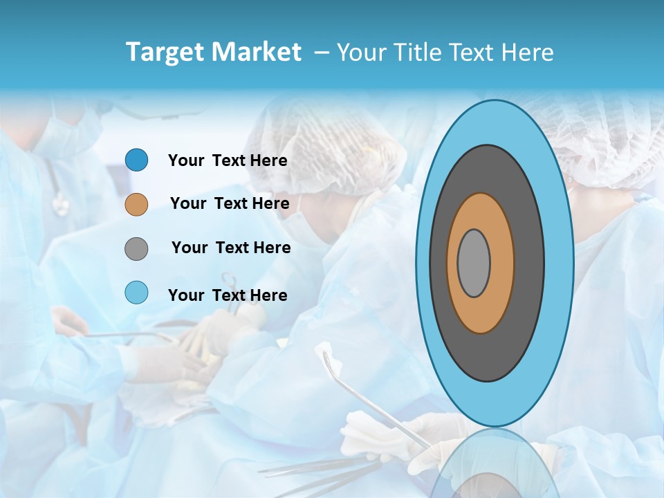 Girl Operating Healthcare PowerPoint Template