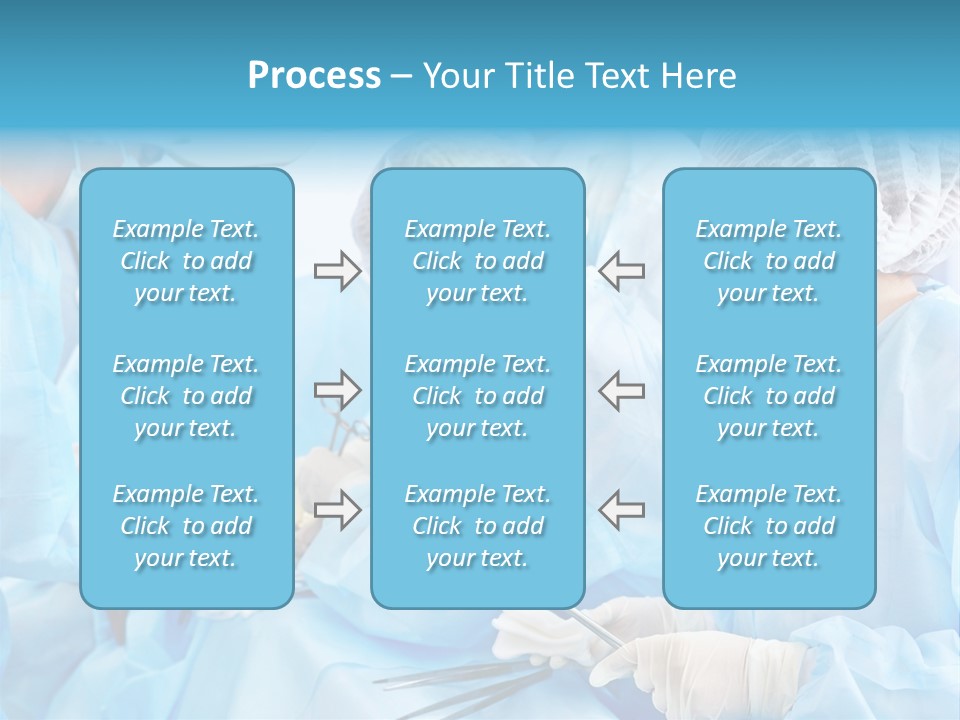 Girl Operating Healthcare PowerPoint Template
