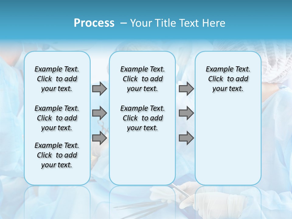 Girl Operating Healthcare PowerPoint Template