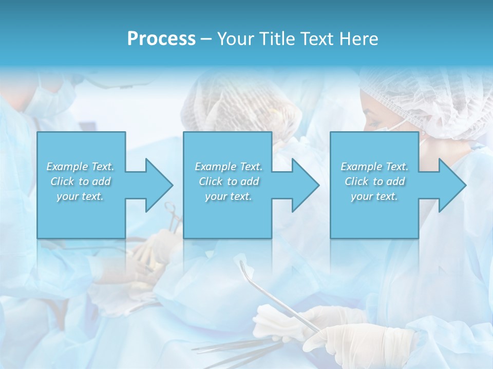 Girl Operating Healthcare PowerPoint Template