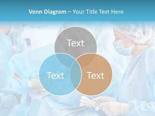 Girl Operating Healthcare PowerPoint Template