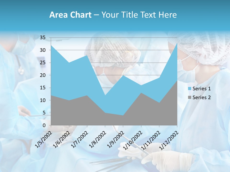 Girl Operating Healthcare PowerPoint Template