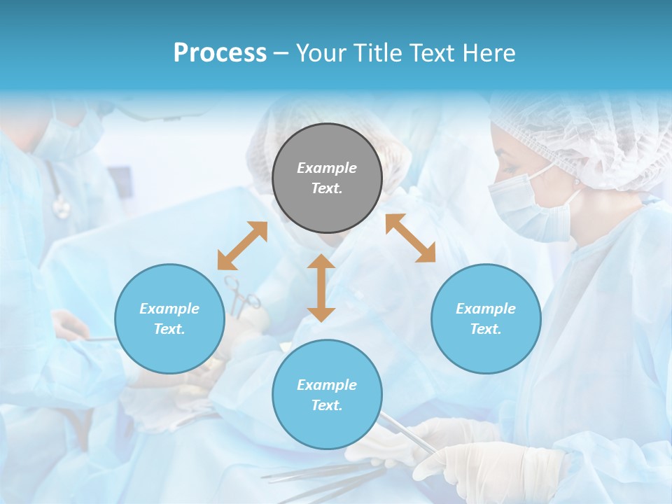 Girl Operating Healthcare PowerPoint Template