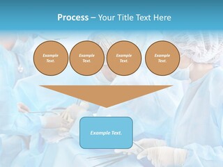 Girl Operating Healthcare PowerPoint Template