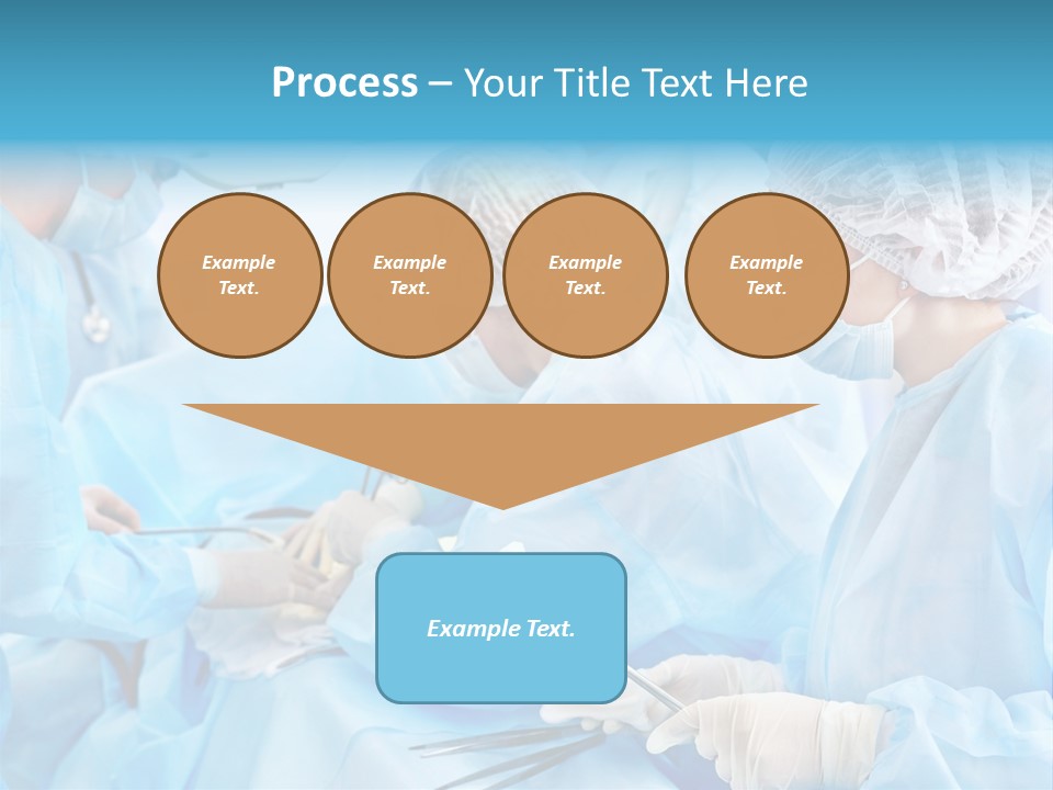 Girl Operating Healthcare PowerPoint Template