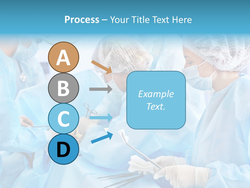Girl Operating Healthcare PowerPoint Template