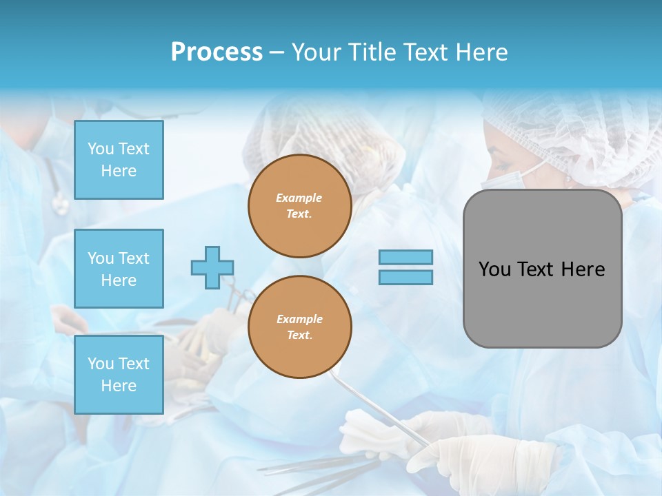 Girl Operating Healthcare PowerPoint Template