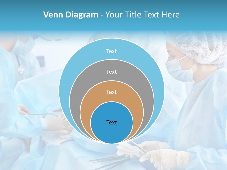 Girl Operating Healthcare PowerPoint Template