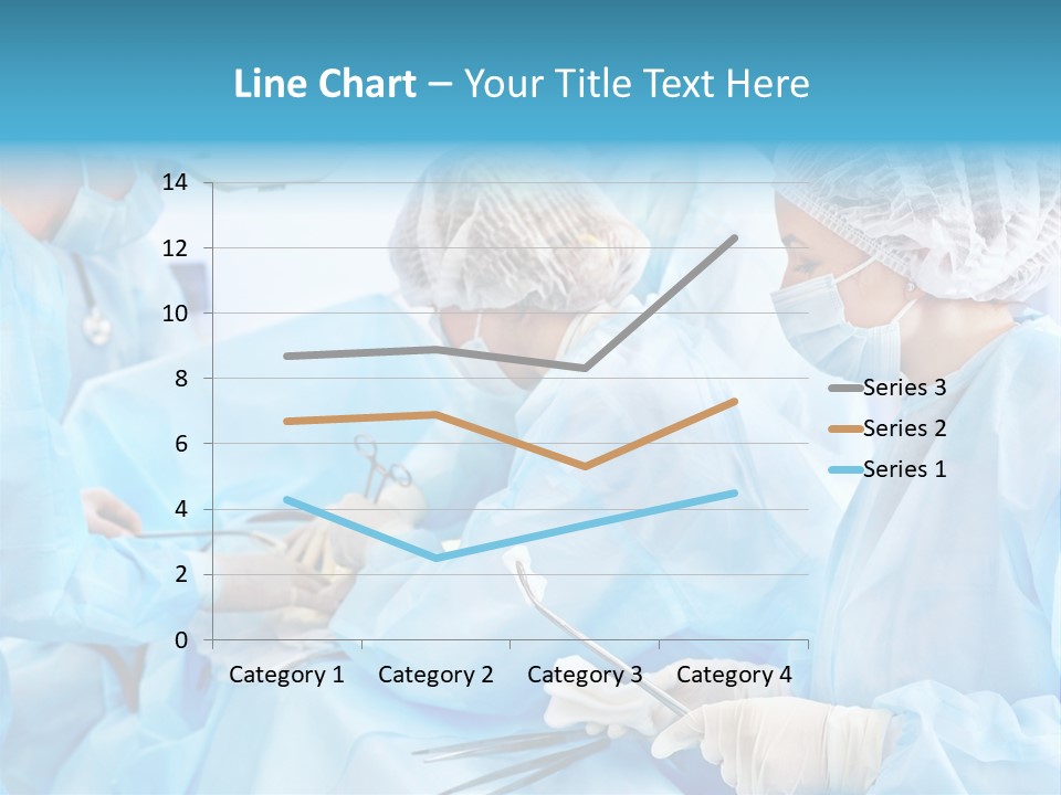Girl Operating Healthcare PowerPoint Template