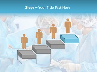 Girl Operating Healthcare PowerPoint Template