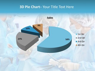 Girl Operating Healthcare PowerPoint Template
