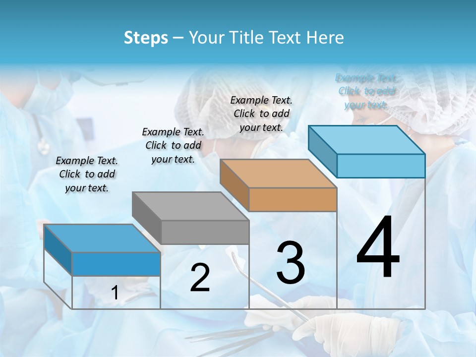 Girl Operating Healthcare PowerPoint Template