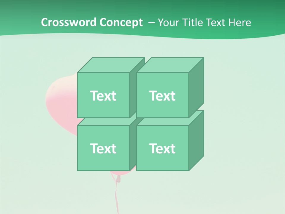 Wish Heart Light PowerPoint Template