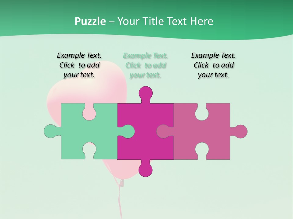 Wish Heart Light PowerPoint Template