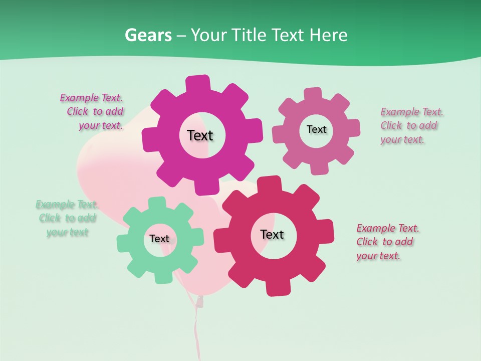 Wish Heart Light PowerPoint Template