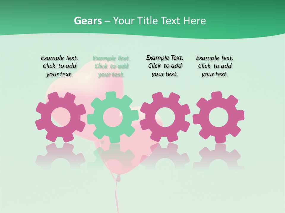 Wish Heart Light PowerPoint Template