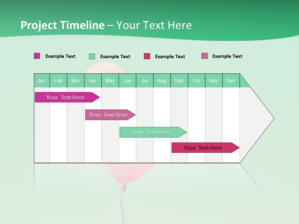 Wish Heart Light PowerPoint Template