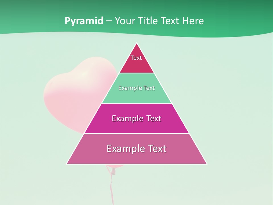 Wish Heart Light PowerPoint Template