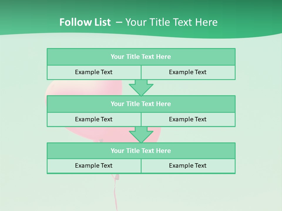 Wish Heart Light PowerPoint Template
