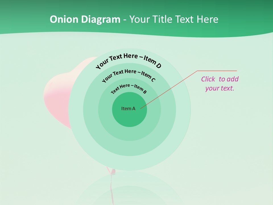 Wish Heart Light PowerPoint Template