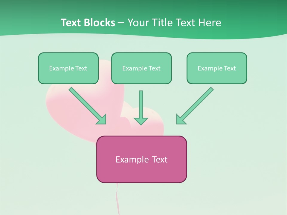 Wish Heart Light PowerPoint Template