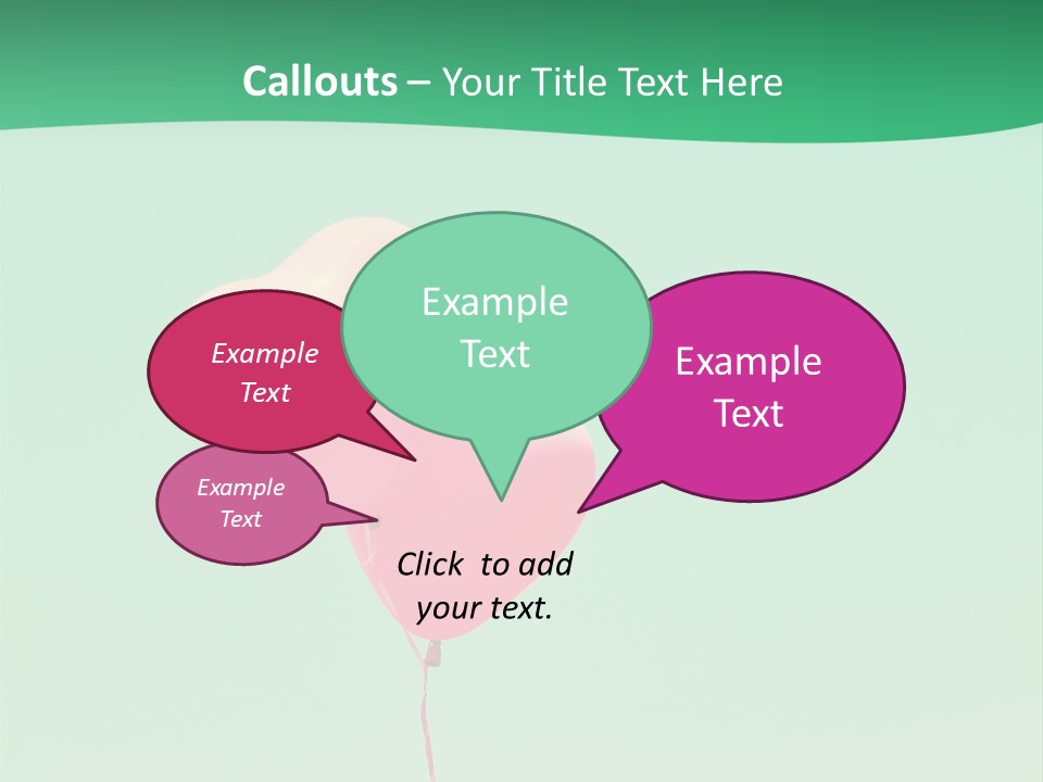 Wish Heart Light PowerPoint Template