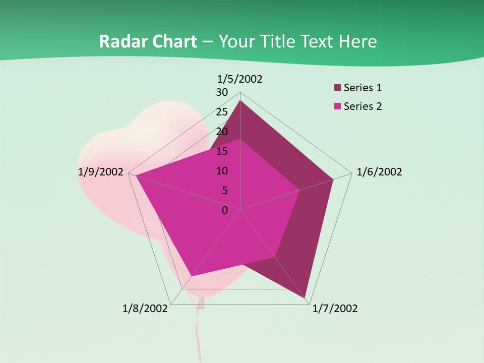 Wish Heart Light PowerPoint Template