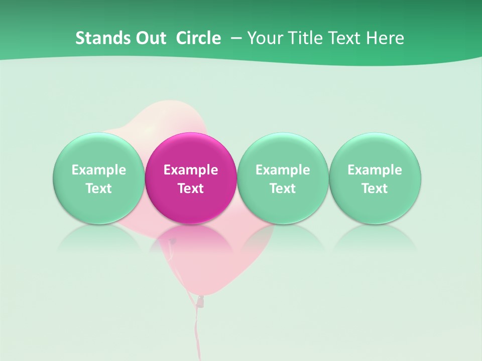 Wish Heart Light PowerPoint Template